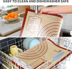 Silicone Baking Mat, Reusable Food Grade Silicone Counter Mat - Image 5