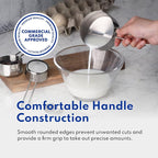 New Star Foodservice 42917 Stainless Steel 8-Piece Measuring Cups and Spoons - Image 5