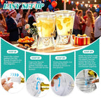 2 Pack Drink Dispenser for Parties 1.6 Gallon, Large 6L Plastic Water Dispenser - Image 5