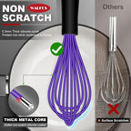 Walfos Whisk, 7+9+11in Silicone Whisks - Image 2