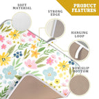 Spring Dish Drying Mat for Kitchen Counter Cute Floral Summer Holiday - Image 4