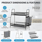 LEMIKKLE 2-Tier Bathroom Countertop Organizer, Makeup Countertop Organizers - Image 2