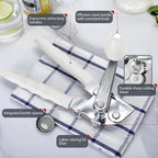 Commercial Can Opener, UHIYEE Hand Crank Can Opener Manual Heavy Duty - Image 2