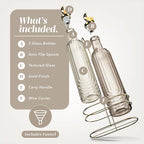 COOK WITH COLOR Glass Olive Oil Bottle Dispenser - Image 2