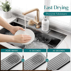 eormoe Diatomite Kitchen Faucet Mat - Image 3