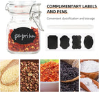 12 Pack Glass Jars with Airtight Lids, 3.4 oz Small Spice Jars, 12 Pack Empty - Image 6