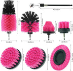 8 Pcs Drill Brush Attachment Set, Power Cleaning Scrub Brush Kit - Image 2