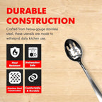 Chef Craft Select Slotted Spoon, 13 inch, Stainless Steel - Image 2