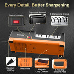 Knife Sharpener Electric for Kitchen Knives, - Image 4