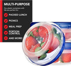 Stock Your Home 8oz Plastic Containers - Image 5