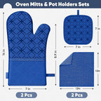 Oven Mitts and Pot Holders Set - Image 2