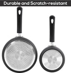 Utopia Kitchen Nonstick Stock Pot Saucepan Set - Image 4