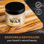 CLARK'S Cutting Board Oil And Wax Kit - Image 3