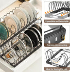 2PACK Expandable Pots and Pans Organizer Under Cabinet - Image 5