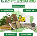 AIRNEX Natural Kitchen Sponges Pack of 20 - Image 6