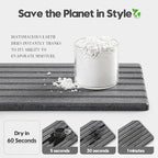 Razborci 2PCS Water Absorbing Stone Drying Tray Mat - Image 4
