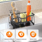 StorageRight Kitchen Sink Caddy Organizer, Rustproof Sponge Holder - Image 3