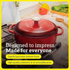 Lodge Essential Enamel Cast Iron Dutch Oven - Image 7