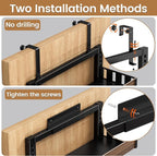 POKIPO 6 Tier Over The Door Pantry Organizer, 2-in-1 Door Hanging or Wall - Image 3