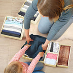 Drawer Clothing Organizer 16-Pack, Fabric Folding Wardrobe Organizer - Image 8