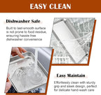 E-far Small Baking Sheet with Wire Rack, Stainless Steel Cookie Sheets Trays & - Image 6