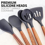 Zulay Kitchen Non-Stick Cooking Utensils Set - Image 9