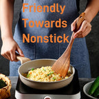 5 Piece Teak Wood Cooking Utensils Set - Image 5