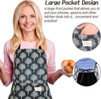 SATINIOR 3 Pieces Waterproof Bib Apron - Image 6