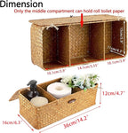 Hipiwe Seagrass Storage Basket Bin - Image 2