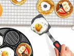 Set of 3, Silicone Spatula Turner, 600°F Heat Resistant Cooking Spatulas - Image 3