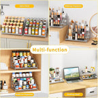 RCHYFEED 4 Tier Spice Rack Organizer, Spice Organization - Image 6