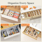 Lifewit 5" Tall 4 Pack Drawer Dividers, 30-47cm/11.5-18.5" Expandable Drawer - Image 7