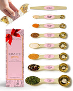 Pink Magnetic Measuring Spoons Set by STYLEDSETTINGS