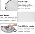 Nicunom 4 Pack Splatter Screen for Frying Pan, Kitchen Oil Splatter Guard Set - Image 2