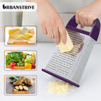 Urbanstrive Cheese Grater With Container, Professional Cheese Grater with Handle - Image 3