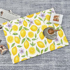 Lemon Dish Drying Mats for Kitchen Counter, Large 18"x24" Dish Mats for Drying - Image 8