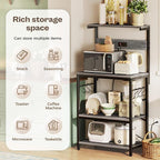 SUPERJARE Kitchen Bakers Rack - Image 5