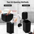 rejomiik Small Bathroom Trash Can - Image 3