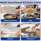2-Pack Splatter Screen for Frying Pan - Image 6