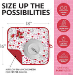 Disney Dish Drying Mats for Kitchen Counter – 16" x 18" Absorbent Kitchen - Image 3