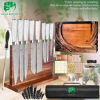 FULLHI 15pcs Japanese Knife Set - Image 8