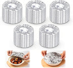 Reusable Aluminum Foil Food Cover, Heat-Insulating, Freshness-Preserving by Unknown
