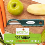 Spring Chef Professional Swivel Vegetable Peeler - Image 7