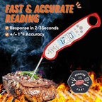 Digital Meat Thermometer, Waterproof Instant Read Food Thermometer - Image 2