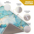 Marble Print Dish Drying Mat for Kitchen Counter - Image 4