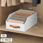 Homsorout Fabric Storage Bins for Organizing - Image 2