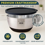 Baker's Signature Stainless Steel Mixing Bowls - Image 4