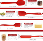 Anaeat 4 Piece Silicone Spatula Set - Image 6