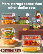 60 PCS Food Storage Containers - Image 2