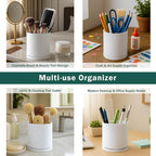 D'vine Dev 360° Rotating Utensil Holder Set – 7.2"+5" Kitchen Utensil Crocks - Image 7